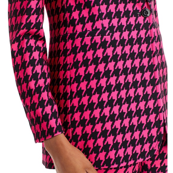 Alice & Olivia Breann Houndstooth Blazer - 150th Anniversary for Bloomingdale’s - Picture 6 of 12